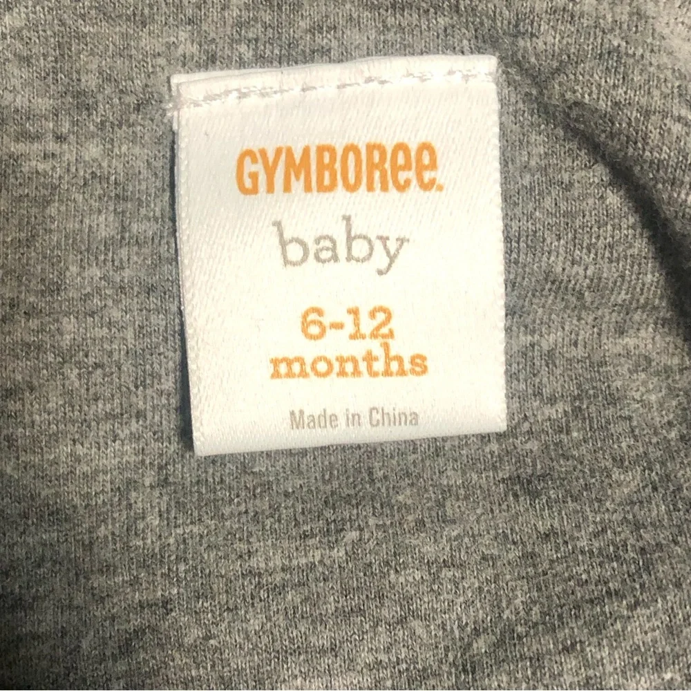 Gymboree Baby navy blue windbreaker hooded rain jacket lined Sz 6-12 Mo unisex